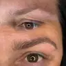 Augenbrauen Permanent. Make up