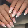 Manicure com verniz gel (francesa)