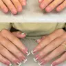 Kurze Nägel + Neumodellage + Farbe