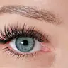 Wimpernverlängerung von untern Wimpern
