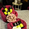 RÜCKENMASSAGE AROMAÖL-PAKET MIT FUSSBAD