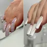 Aufwendige Nagelkorrektur mit Gel