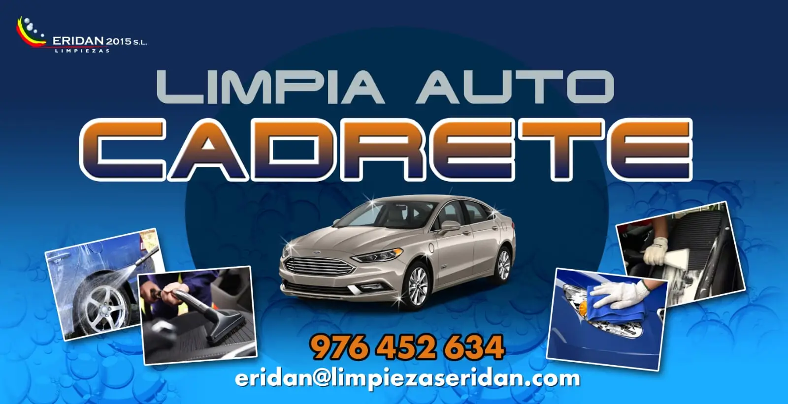 ERIDAN 2015 S.L. Limpia auto Cadrete · Limpia auto Cadrete photo 1