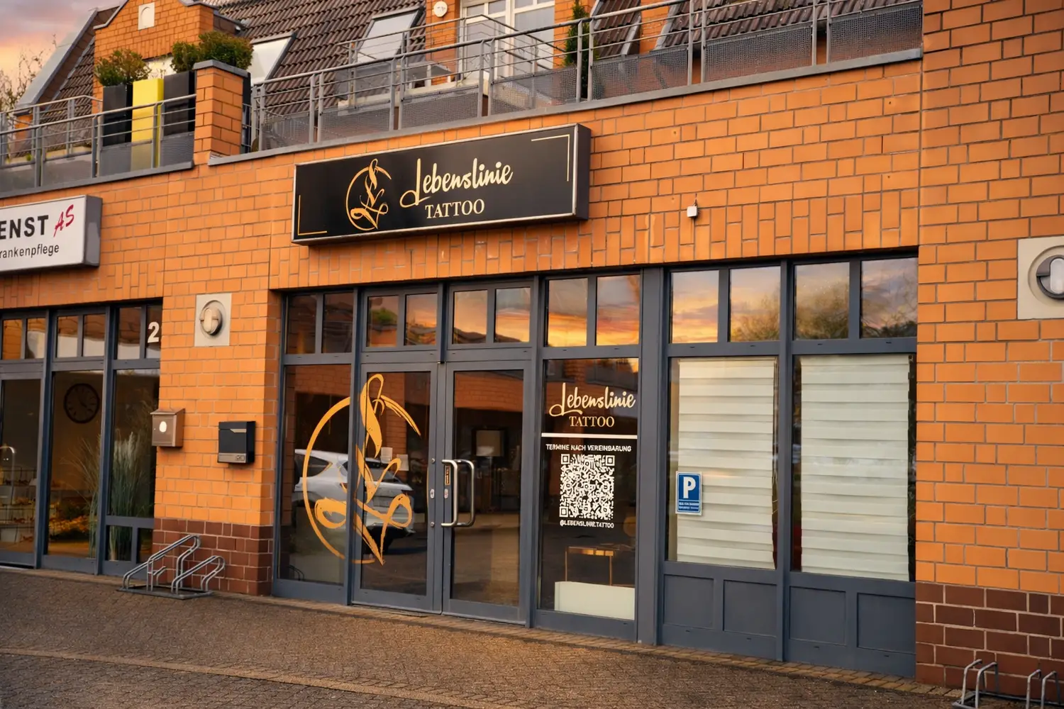 Lebenslinie Tattoo photo 2