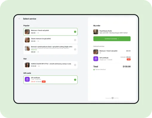 Vergleich EasyWeek und Shore