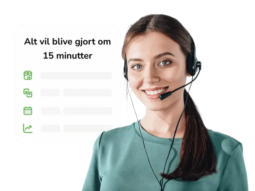 Planlæg et opkald med din personlige manager