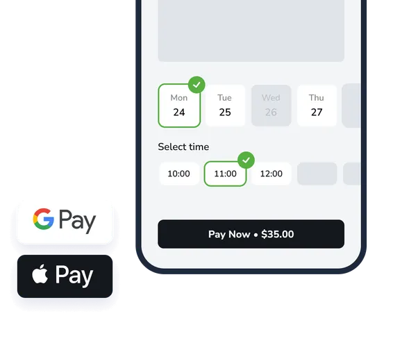Самостоятельная оплата при бронировании