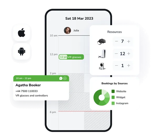 Mobile app for enterprise