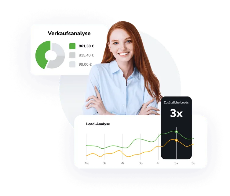 Alle Verkaufsdaten auf einen Blick Sales-Management