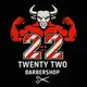 TwentyTwo Barbershop logo